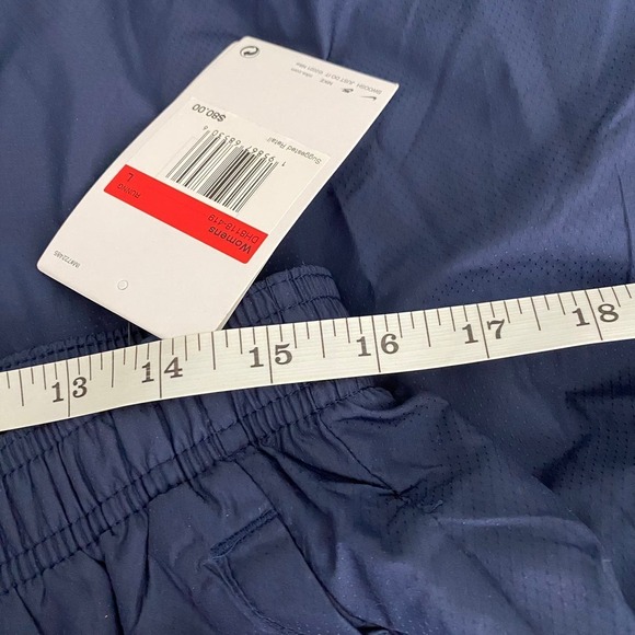 NWT Nike Women's Dark Blue Miler Running Track Windbreaker Pants Size X-Large - Picture 4 of 6